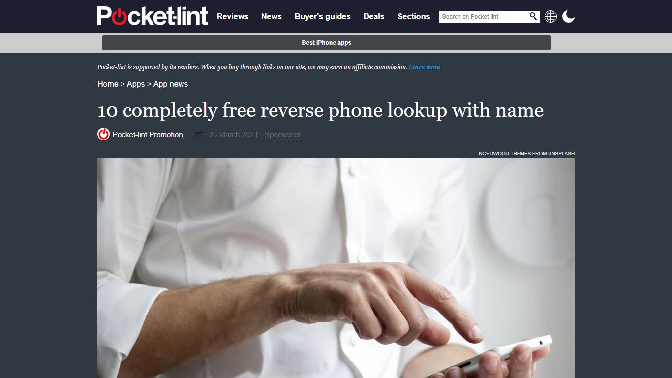 10 completely free reverse phone lookup with name - Pocket-lint